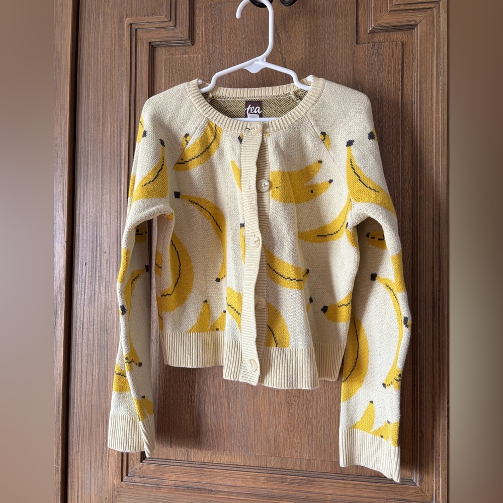 Children’s Tea Collection banana print sweater